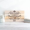 French Label Chambre des Patisseries Stencil Template for Walls and