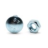 Hippo Hardware M10 (10mm X 60mm) Carriage Cup Square Bolts