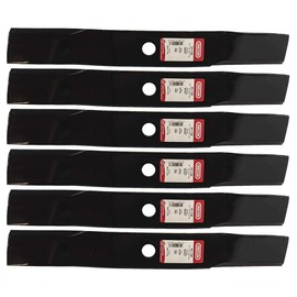 Oregon 6 Pack 91-138 Mower Blade for John Deere M136195 M135334 54" 7 Iron Deck