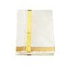 Cotton Dhoti Vesti Mundu 2 mtrs Color crema de una