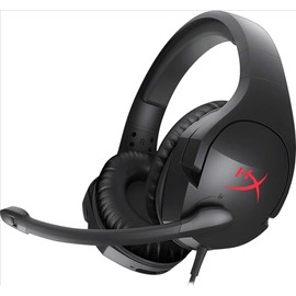 HyperX HX-HSCS-BK/NA Cloud Stinger - Audífonos para gaming, Cómodas almohadillas de memory foam, Micrófono con cancelación de ruido, Negro
