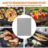 Grill Mat Set, 4 Piece Grill Mat Set, Grid Grill