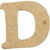 Creativ 10-Piece 4 cm Letter MDF D