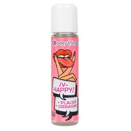 Sexy Things V-Happy Multi O – Lubricante Base Agua, Estimulante, Intensificador y Multiorgásmico para Mujer con L-Arginina, Gel Íntimo 10 ml