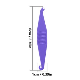 Androxeda Pack of 10 Orthodontic Elastic Disposable Plastic Braces for Braces Mixed Colour