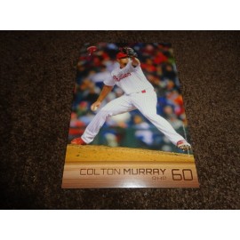 PHILLIES 2016 Colton Murray PHOTO CARD 4" X 6" SGA