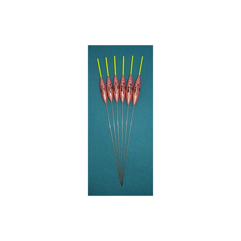 SRG Pole Floats SRG003 Pack of 6 x Pole Floats