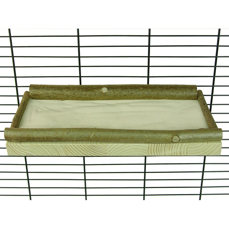 VogelKing Seat board for birds, small, medium, large, bird seat