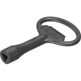 CTA Seals 7mm Triangle Key from GD ZN in Black 1°C0403