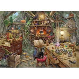 Ravensburger 759-Piece Escape Puzzle - The Witches' Kitchen | Engaging Jigsaw for Kids & Adults | Exciting Escape Room Experience | Ideal for Family Game Nights | FSC-Certified Materials