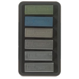 Derwent XL Tinted Graphite Drawing Blocks, Set of 6, Professional Quality, 2302010 - Multi-Colour