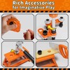 KidBloom Kids Tool Set with Toy Drill, 44 Pcs Construction