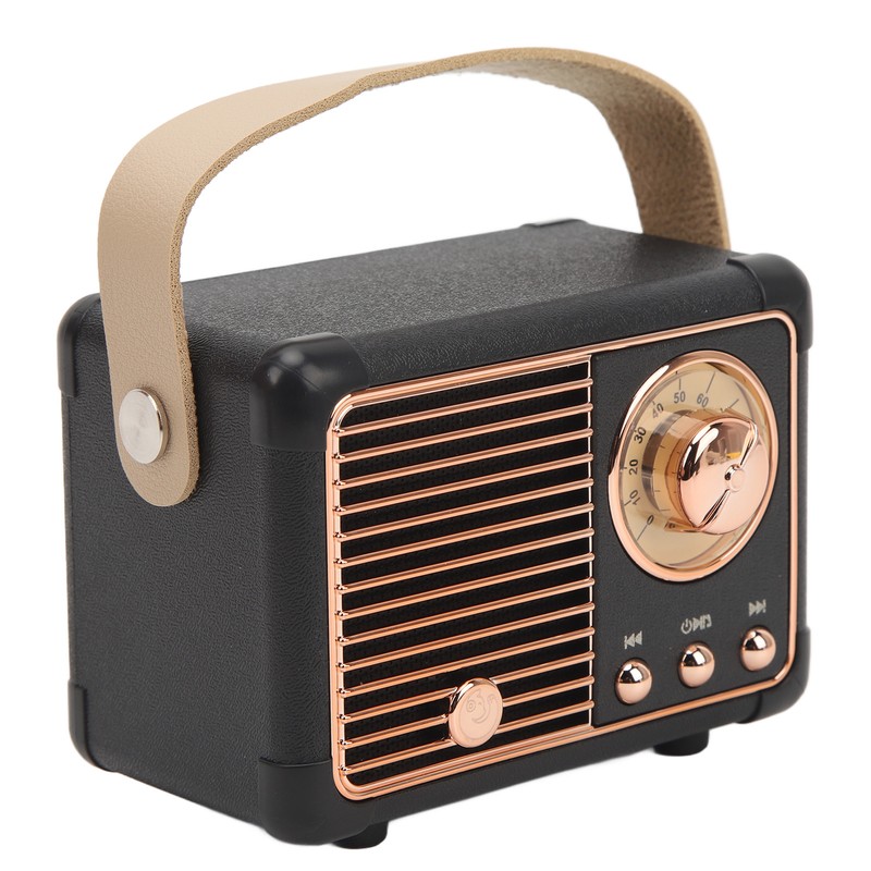 Retro Bluetooth Speaker Portable Wireless Speaker Audio Player for Home