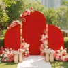 Partslety Arch Backdrop Stand Set of 3, Wedding Arch Cover,