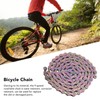 Bicycle Chain High Carbon Steel Colorful 116 Links 9 Speed