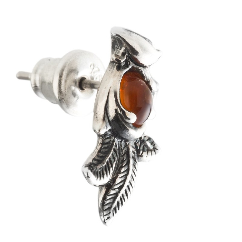 Artemis Classic ac-ace0142 Phoenix Stud Earrings, Silver Accessories, Men's Brand