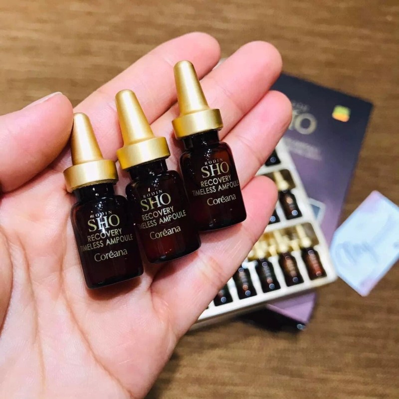 COREANA RODIN SHO RECOVERY TIMELESS FACIAL AMPOULE (28DAYS INTENSIVE PROGRAM)