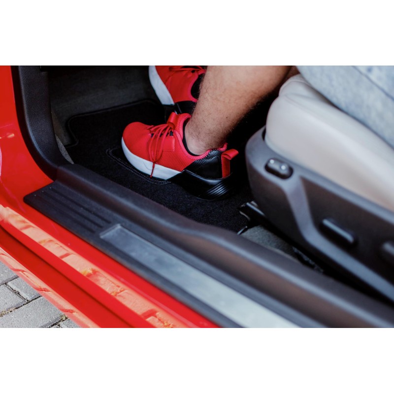 Wielganizator Carlux Black Velour Mats for Dodge Grand Caravan IV