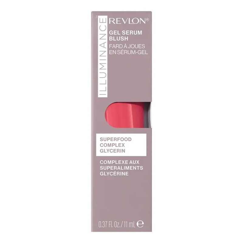 Rubor Revlon Illuminance Gel Serum Blush Tono Striking Rose