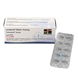 Lovi 250/500 Photometer Tablets (25/50 Strips) by Pool Total Brand Quality Bond Tintometer Replacement Tablets for Electronic Pool Tester & Photometer