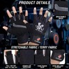 H Force LTD Gym Gloves (Long Wristband, Medium)