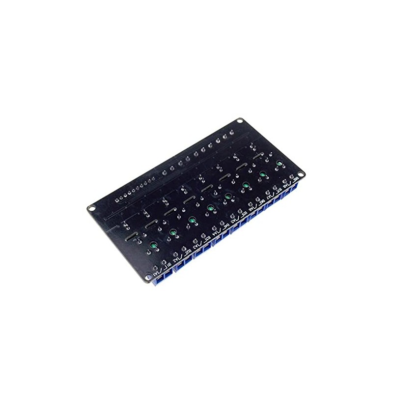 5V 12V 24V 8 Channels SSR Low Level Trigger Solid