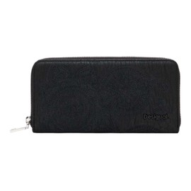 Desigual Women's 25sayp03 Bi-Fold Wallet, black, Standard size