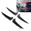 1 Pair Rear Bumper Spoiler Air Vent Cover Left Right