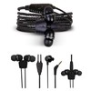 Wraps WRAPSLBLK-V15M Midbass In-Ear-Kopfhörer Leder braun
