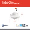 Juno 4 Inch LED Recessed Lighting, RetroBasics Series LED Downlight