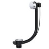 SPARES2GO Bath Waste Combination Twist Plug 40mm 1.5" Overflow Pop