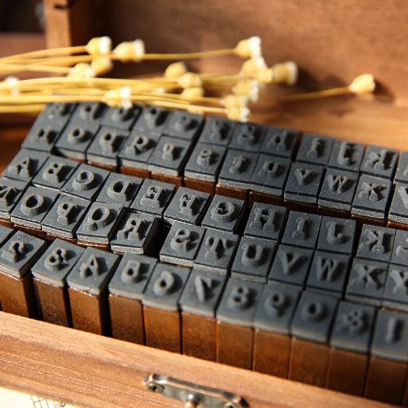 70 Pcs Stamps Set Comfortable Touch Anti Slip Letters Numbers