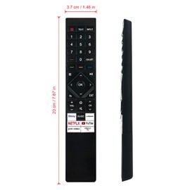ERF6N64H Replacement Remote Control Suitable for Hisense TV A232202 55A85K A232405 A231356 55U8KQ A23010M 65U7KQA23141P 65U8KQ A231359 75U7KQ A231359 2319191a 75u8kq,without voice function