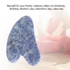 Multifunction Gua Sha Board Heart Shaped Smoothing Surfaces Facial Body