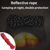 Skyzone 6 Pack Reflective Ropes - 4mm x 4M Camping
