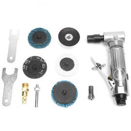 Pneumatic Die Grinder 2inch Grinding Disc 2000RPM for Metal Deburring Shaping with Included Accessory