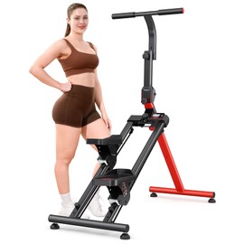 YOLEO Steppers for Exercise at Home, Adjustable Stair Stepper with 3 Workout Modes,Folding Cardio Stair Master with Ski Simulation Mode & Oversized Pedal,90% Pre-Assembled Stair Climber with Handlebar
