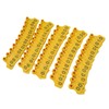 100Pcs TPU Pig Cow Ear Tag with Number 001‑100 Ear