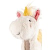 sigikid 43272 Unicorn Patchwork Sweety, Plush, Cuddly Toy, Cuddly Soft,