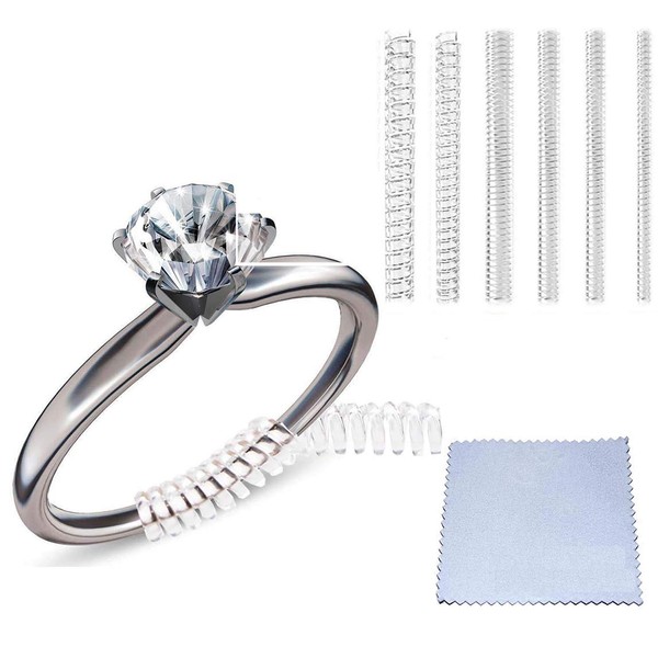 Ring Size Adjuster (Set of 4 Sizes) Snuggies 12 Pack,