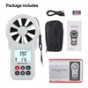 Digital Anemometer, Wind Speed Meter with Temperature Sensor, Wind Gauge