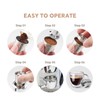 Reusable Coffee Pod 304 Stainless Steel Leakage Proof Coffee Capsule