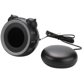 Ocnvlia Powerful Double Alarm Clock with Bed Stirrer, Vibration Alarm, Suitable for Large Sleepers or Hearing Impaired, USB Charging Port