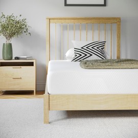 Flash Furniture Jasmine 8 Inch Green Tea Memory Foam Mattress - Charcoal Infused - Supportive Pressure Relief - CertiPUR-US Certified Foam - Twin Mattress in a Box, White