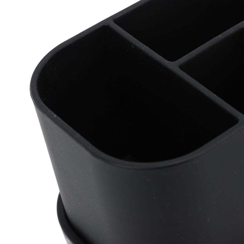 Silicone Toothbrush Toothpaste Holder Multipurpose 5 Slots Drainage Holes Bathroom