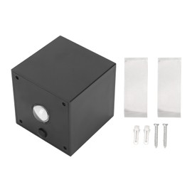 Solar Porch Lights IP67 Waterproof 1000mAh Flexible Installation Angle Solar Deck Lights for Patio Decor