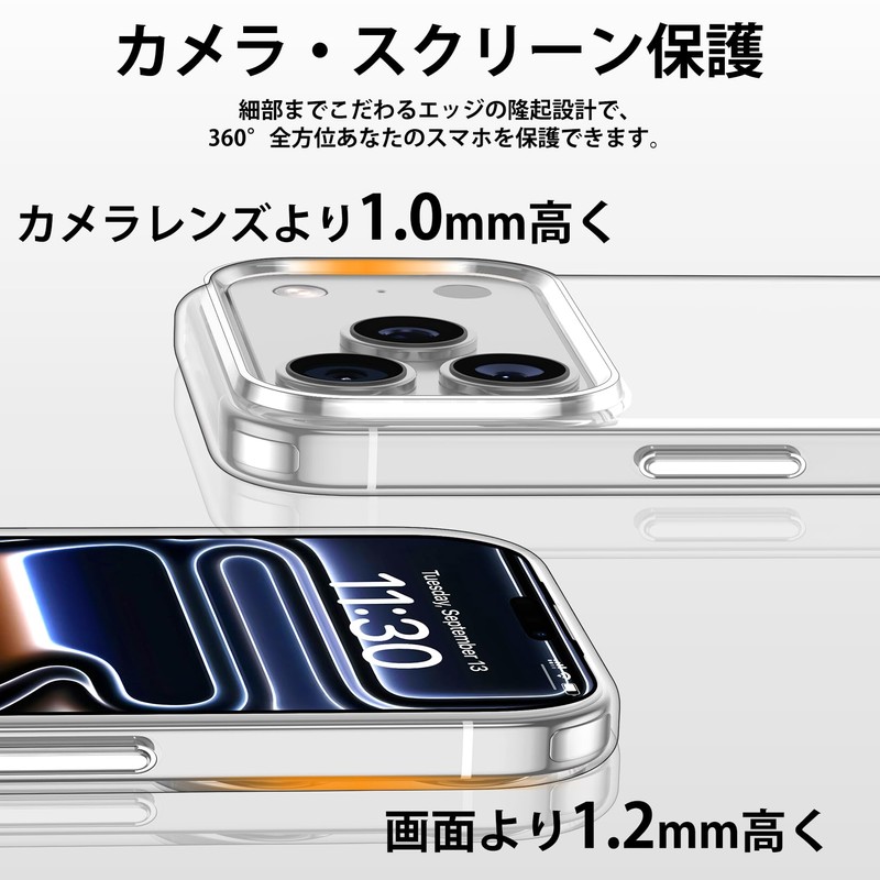 JUSTCOOL 17 Pro Case Clear 17 Professional 17pro US Military