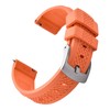 JWNSPA Fluorine Rubber FKM/FPM Watch Band - 20mm 22mm Quick
