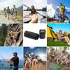 SHD Outdoor EDC Pill Box Container,Black Aluminum Alloy Single Chamber