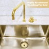 Mudder 3 Pcs Kitchen Sink Drain Strainer and Stopper Stainless